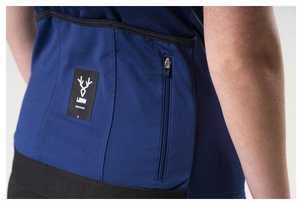 Maillot Manches Courtes Femme LeBram Ventoux Bleu Marine 7/7