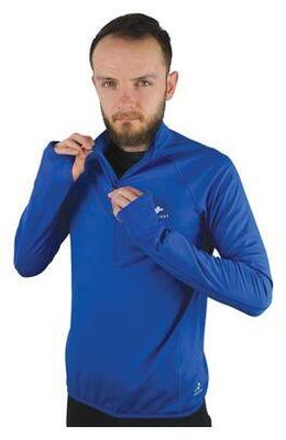 Raidlight wintertrail blauw heren trui met lange mouwen