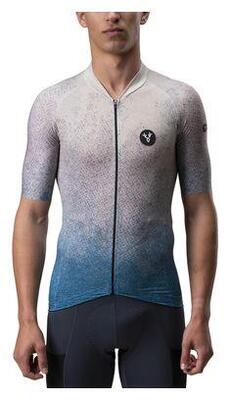 Kurzarm Trikot LeBram Glières Pulse Blau