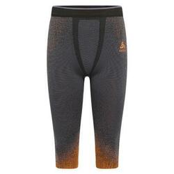 Collant 3/4 Odlo Blackcomb Gris/Orange