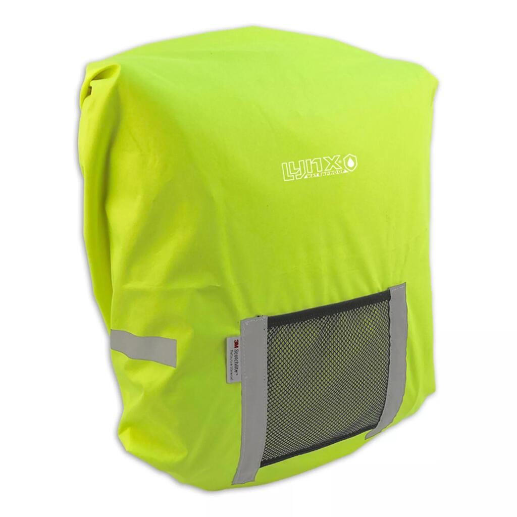 Rain Cover for Backpack and Cycle Bag – Waterproof, Fluorescent Yellow