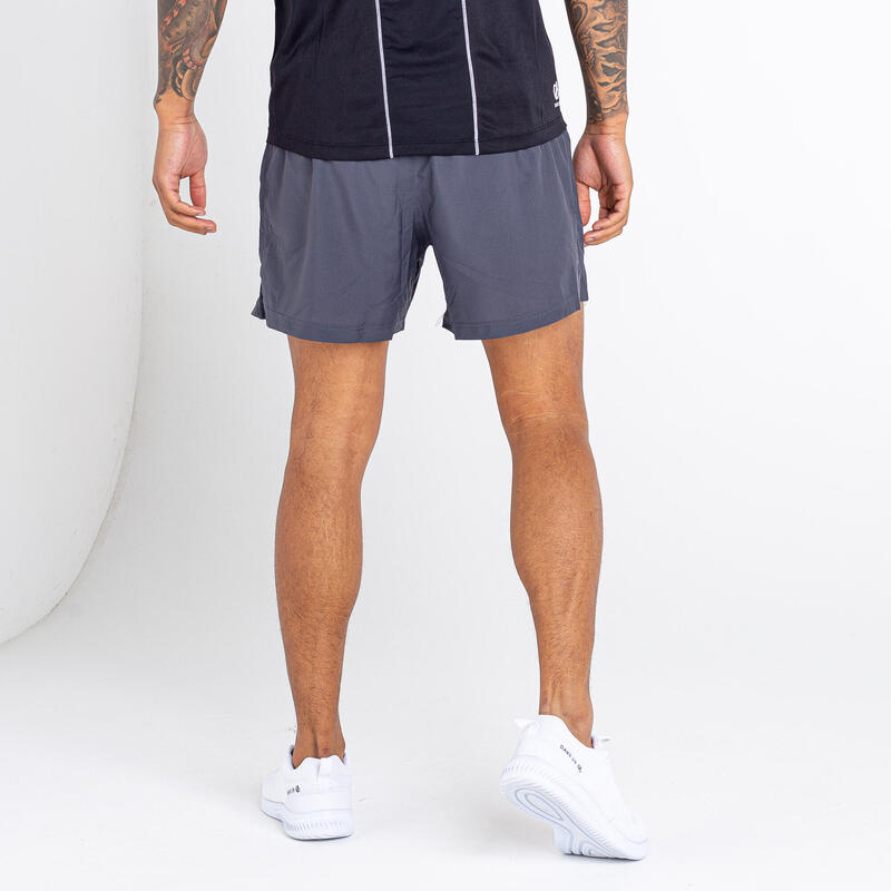 Surrect Homme Fitness Short - Gris moyen / gris