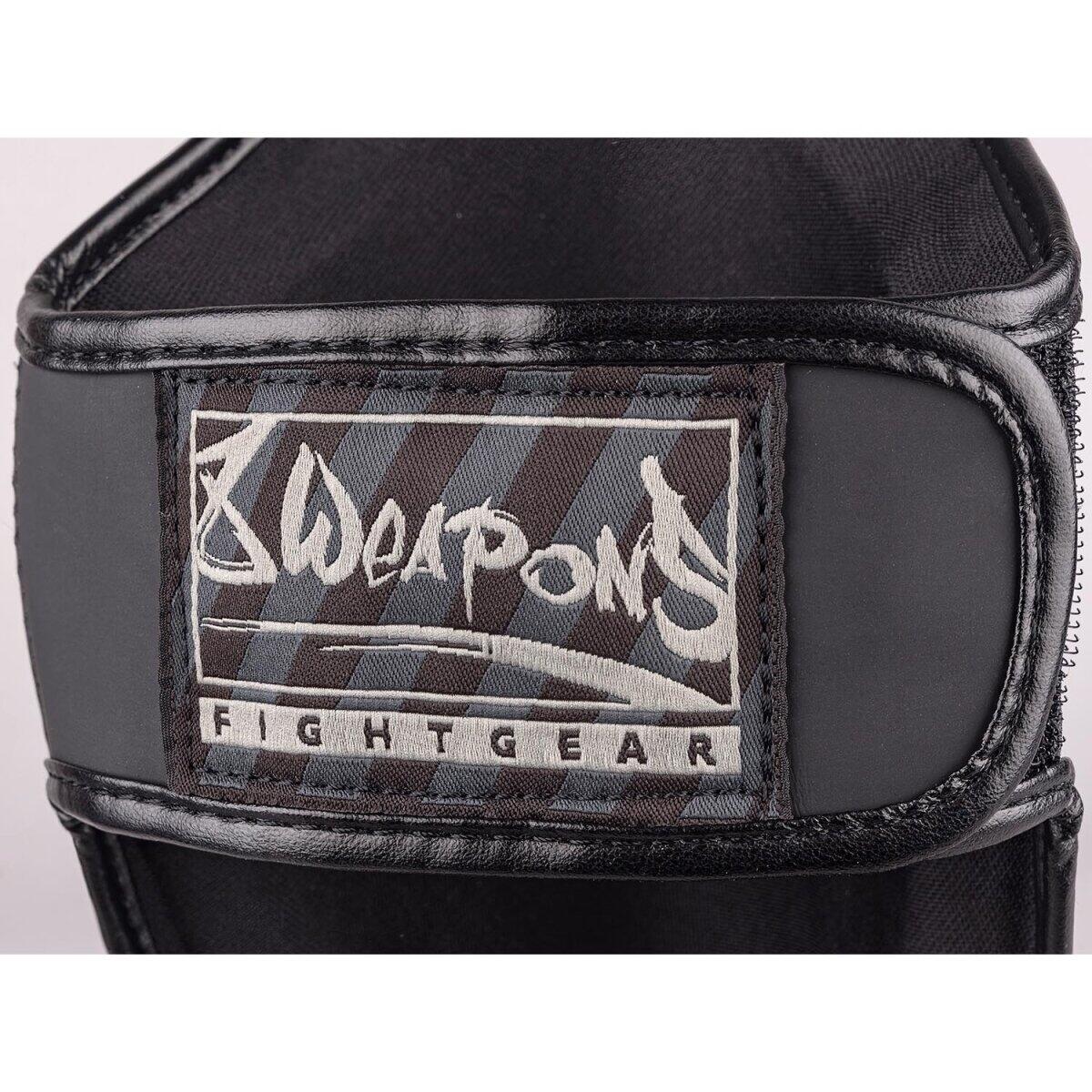 Protège-tibias enf. 8 WEAPONS – Noir/Noir – L/XL – Unlimited 2.0 5/5