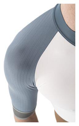 Maillot Manches Courtes Mavic Ksyrium Blanc/Bleu Clair 5/7