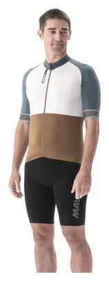 Maillot Manches Courtes Mavic Ksyrium Blanc/Bleu Clair 4/7