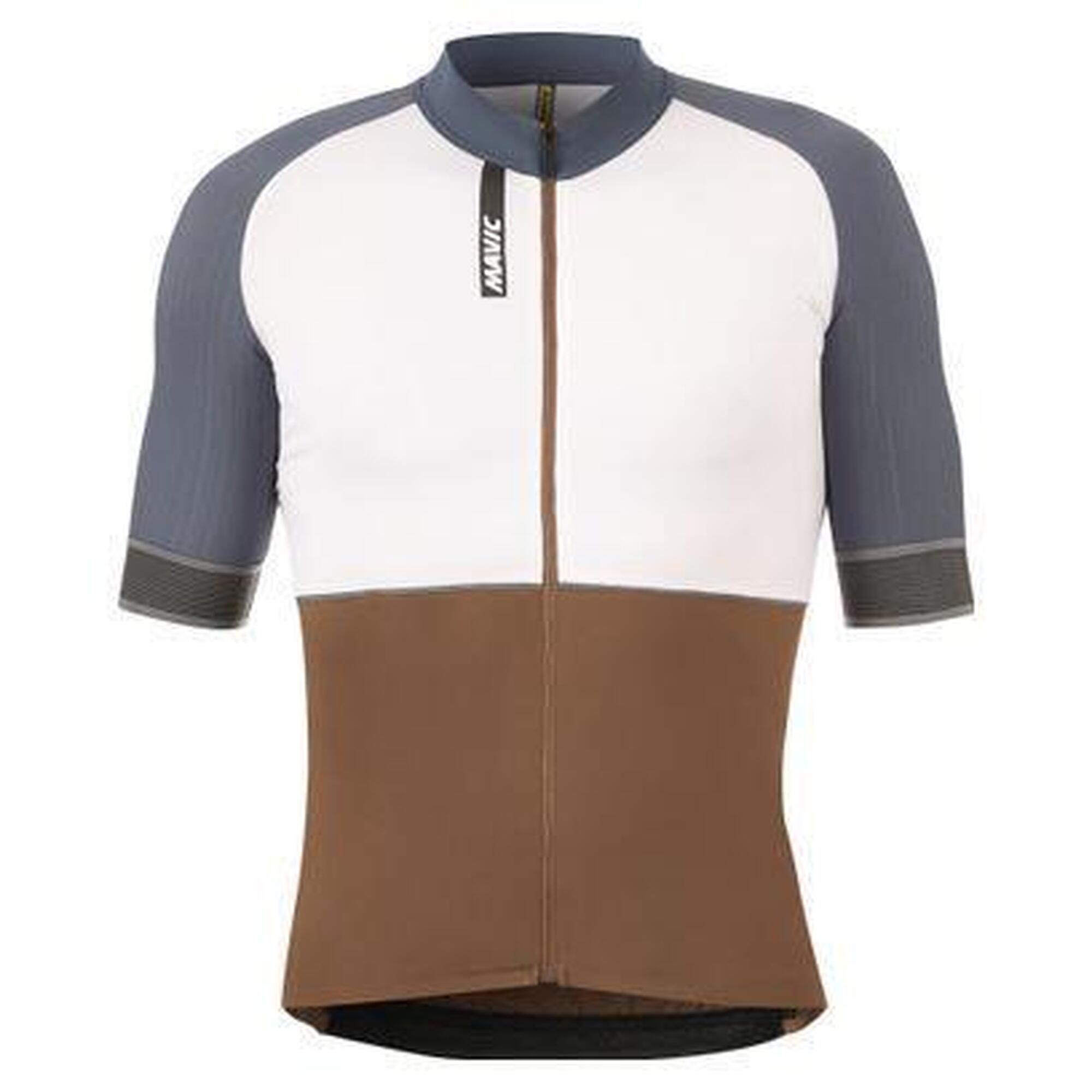 Mavic - Maillot Manches Courtes Mavic Ksyrium Blanc/bleu Clair - Maillot Manches Courtes - Blanc - Decathlon