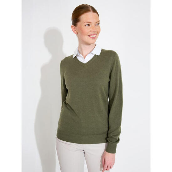 Pull col V femme Abacus LDS Liffin