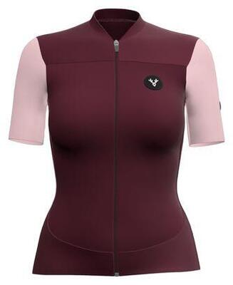 LeBram Ventoux Uni Women Short Sleeves Jersey Framboise