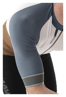 Maillot Manches Courtes Mavic Ksyrium Blanc/Bleu Clair 6/7