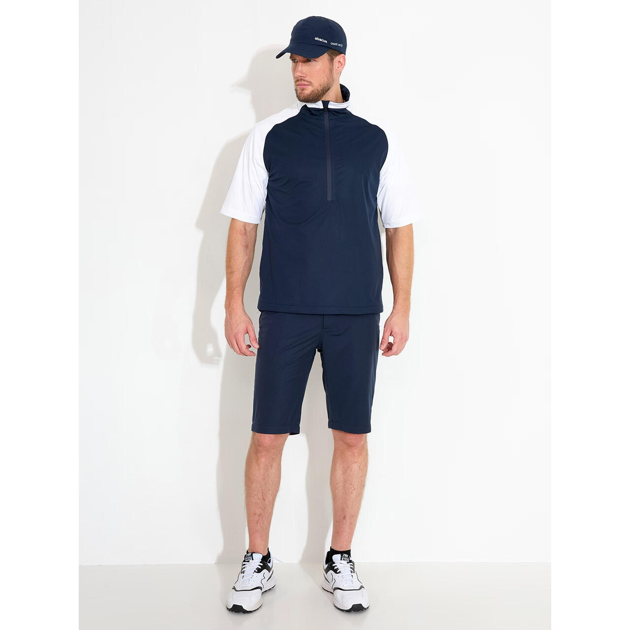 bleu / bleu marine. / blanc
