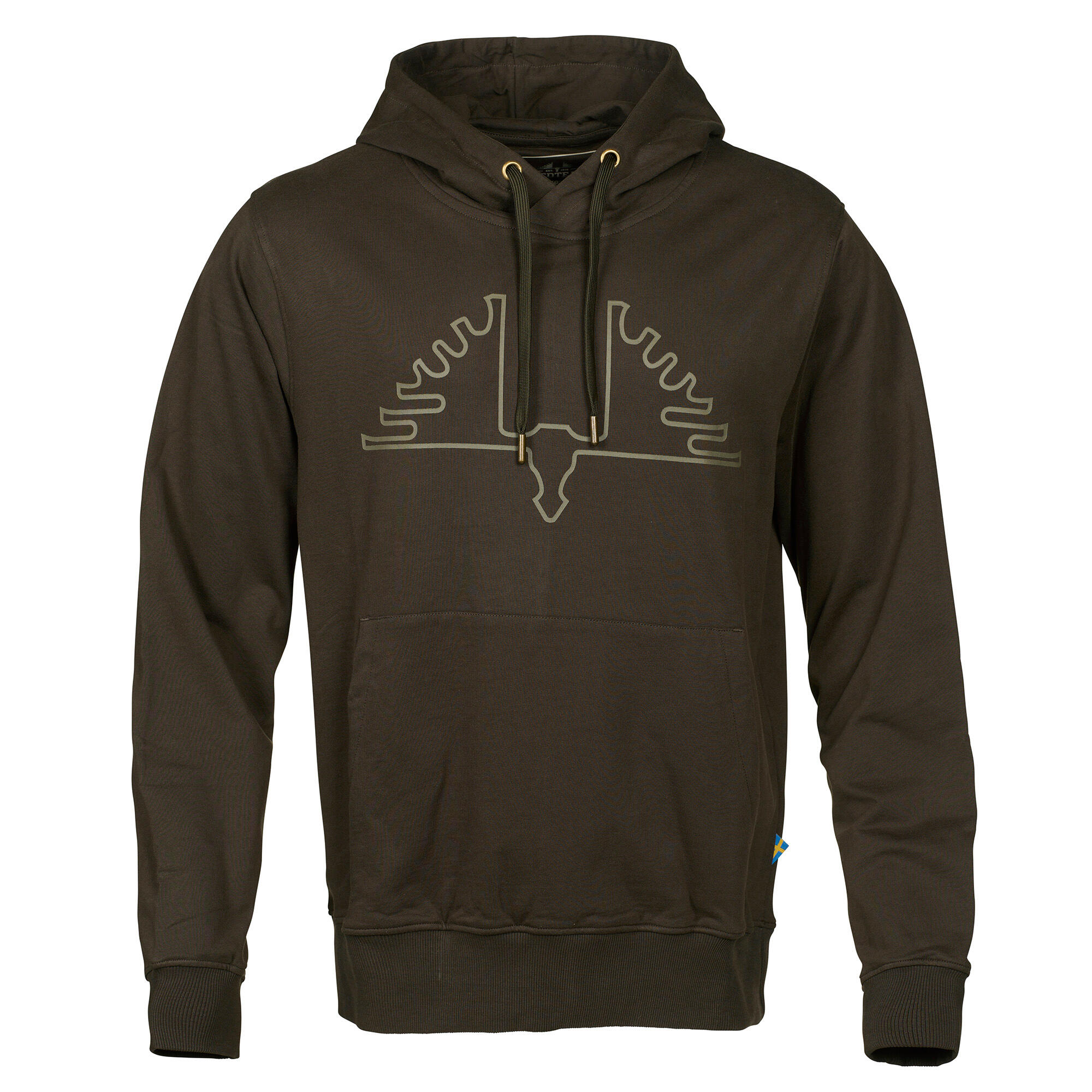 Sweat à capuche vert Ultra Swedteam 2/3
