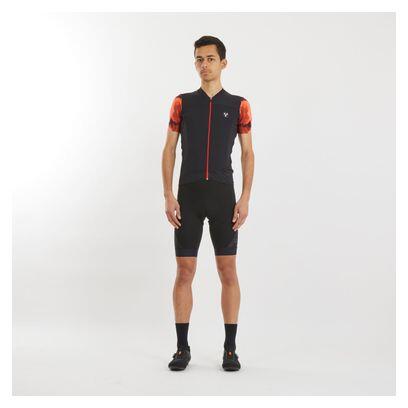 Maillot Manches Courtes LeBram Ventoux Élément Orange Noir 7/7
