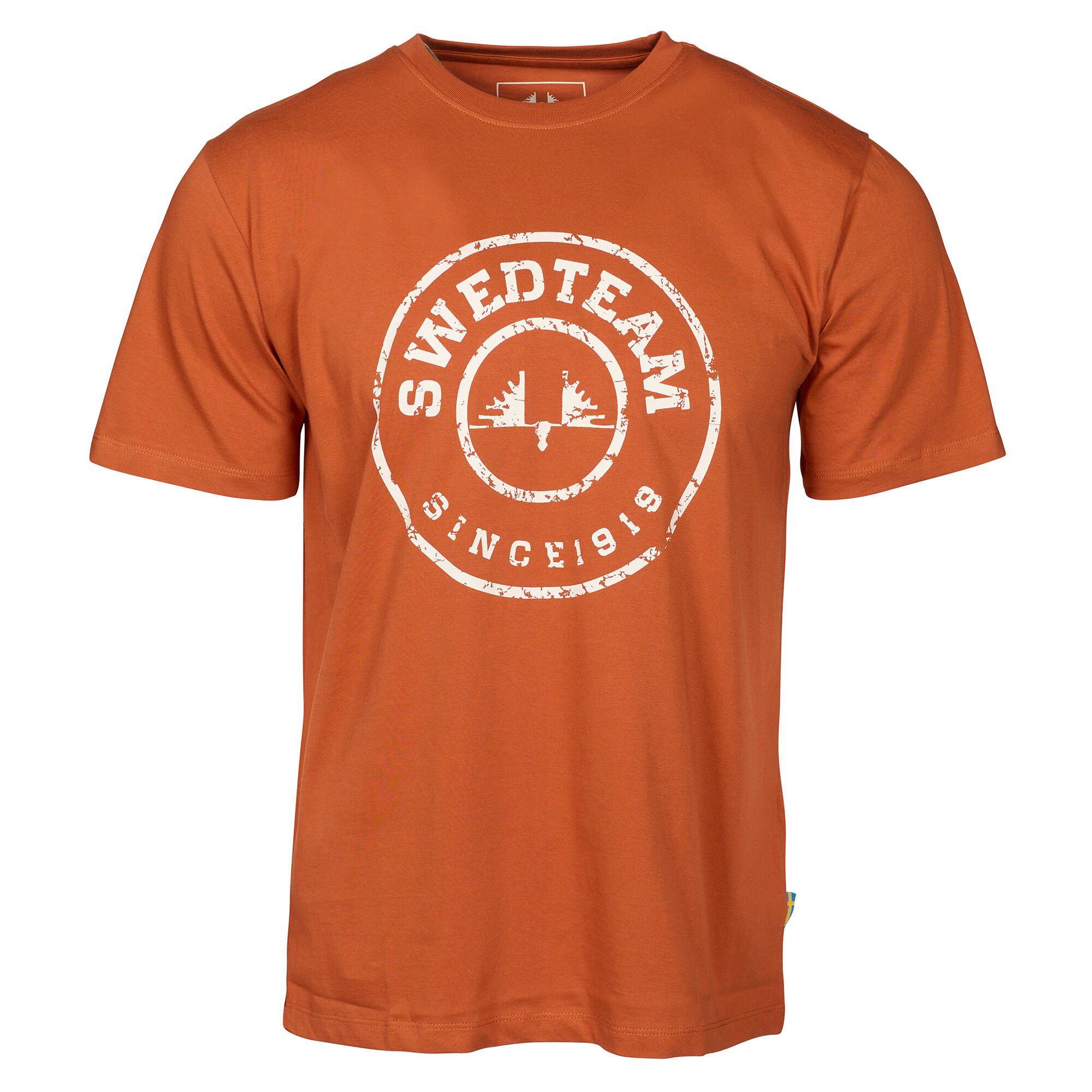 Camiseta Ultra naranja con logo Swedteam 2/3