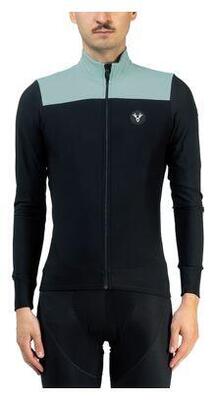 Lebram ventoux trui met lange mouwen zwart blauw