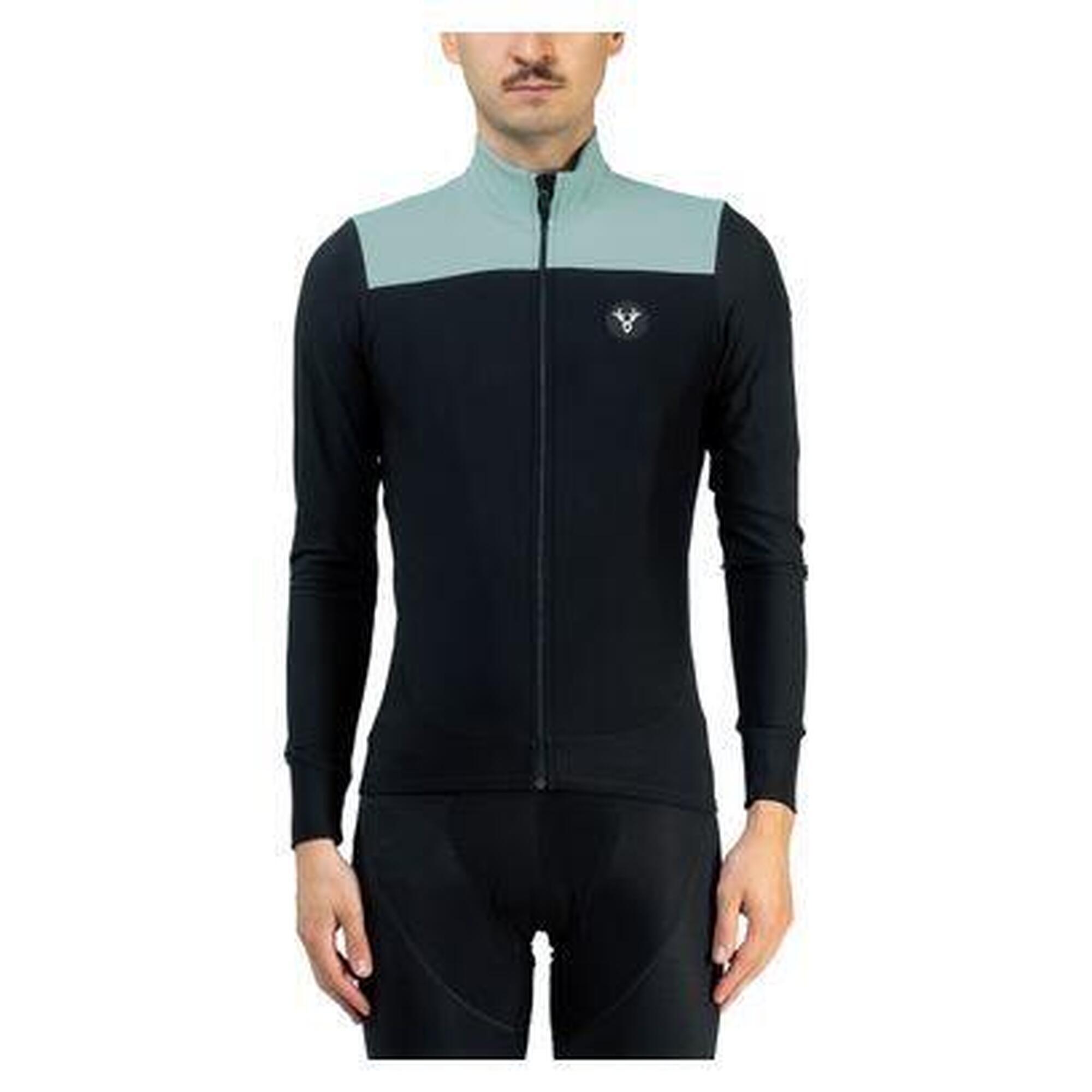 Lebram - Maillot Manches Longues Lebram Ventoux Noir Bleu - Chemise Manches Longues - Bleu|noir|vert - Decathlon