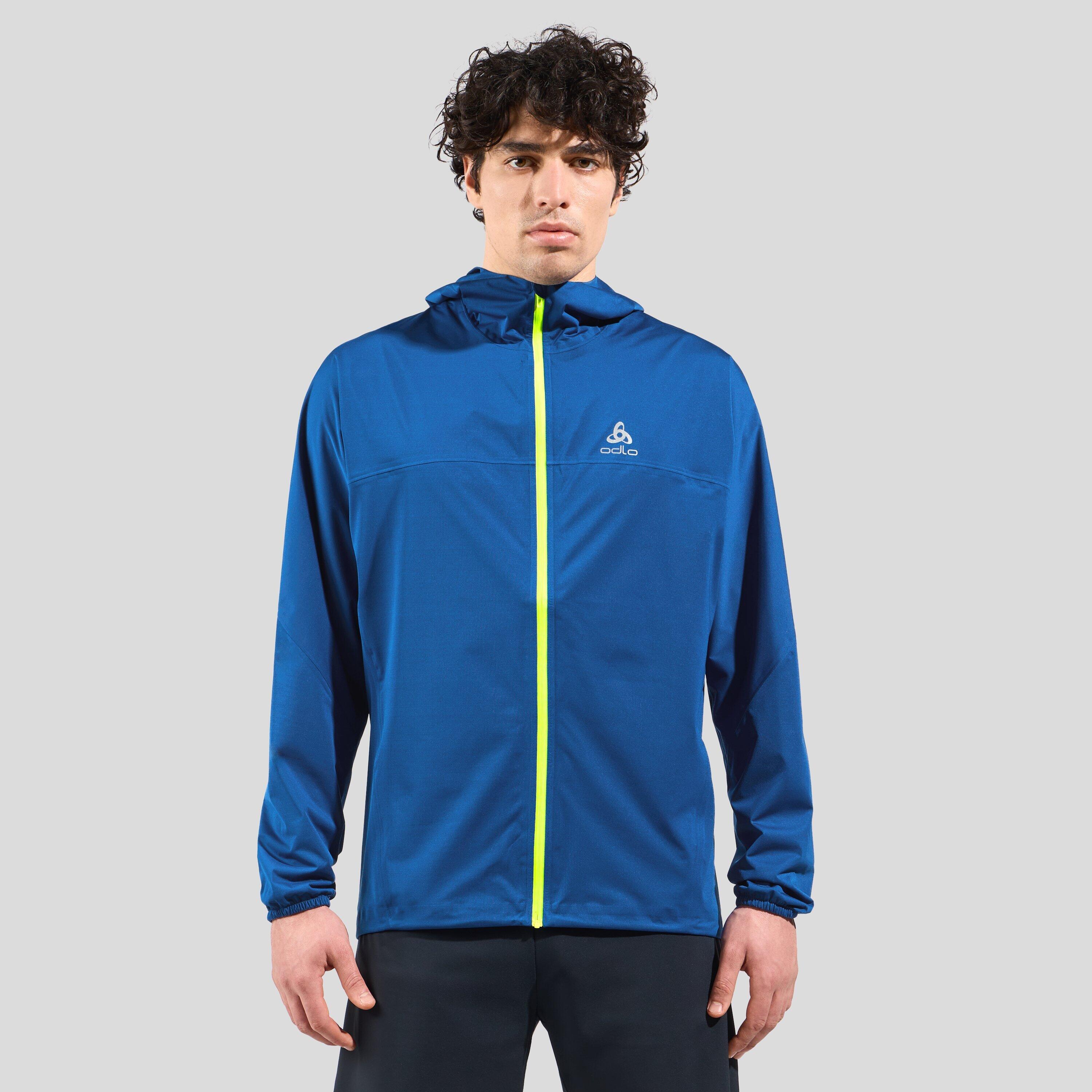 Odlo - Veste Imperméable Pour La Course À Pied Performance Knit X-alp Odlo - Veste - Bleu - 40 M - Decathlon