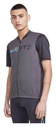 Craft Core Endur Kurzarmtrikot in Dunkelgrau Marineblau