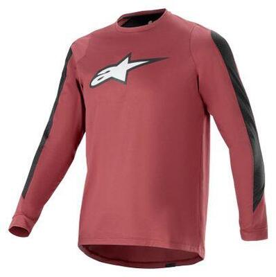 Alpinestars A-Dura Dri Astar Bordeaux Langarm Trikot