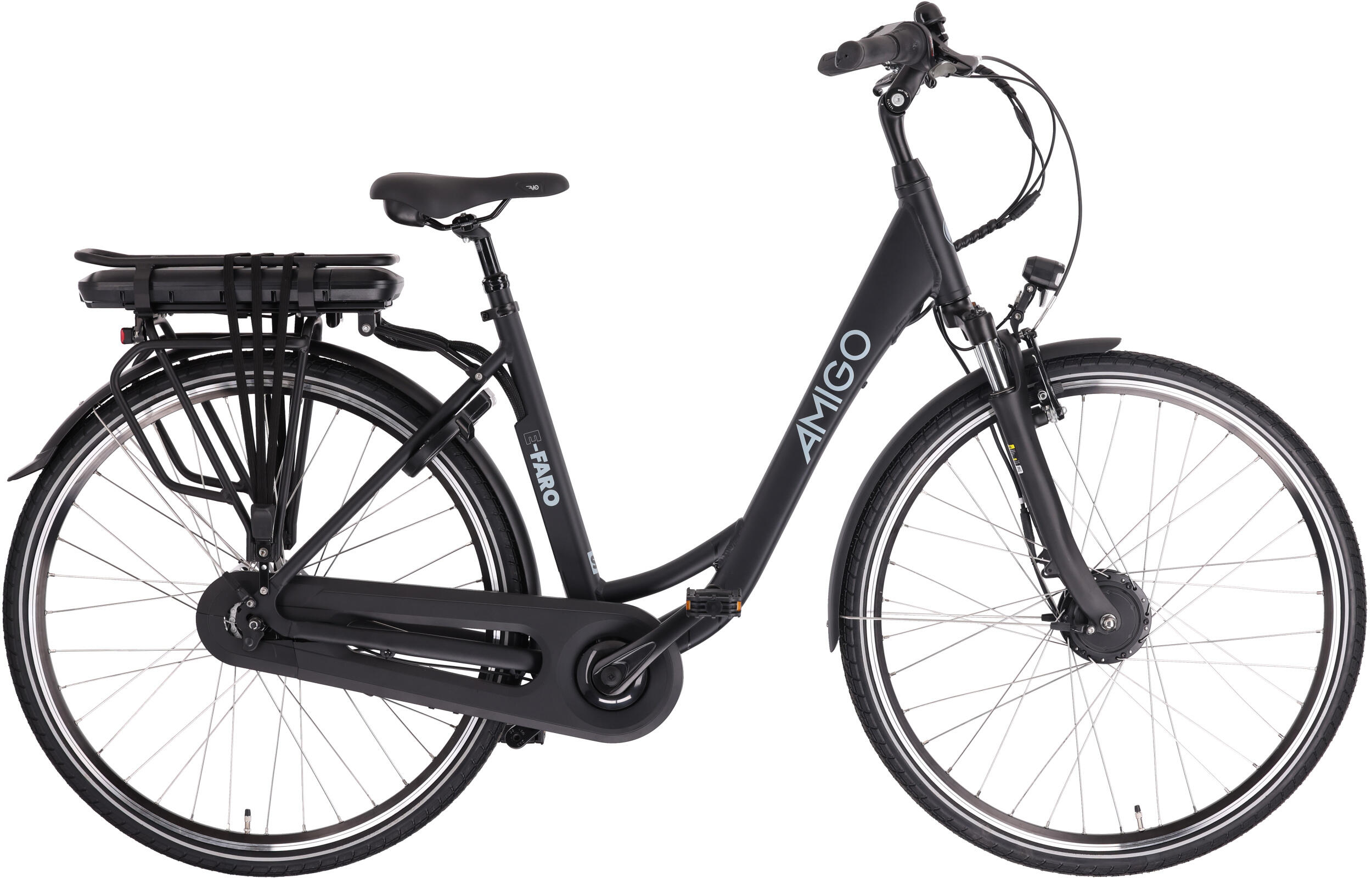 AMIGO AMIGO Elektrische Stadsfiets E-Faro S2 28 Inch 50 cm Dames 7V Rollerbrake