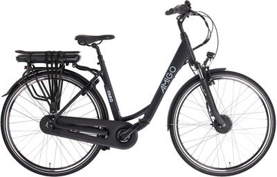 Amigo elektrische stadsfiets e-faro s2 28 inch 50 cm dames 7v rollerbrake