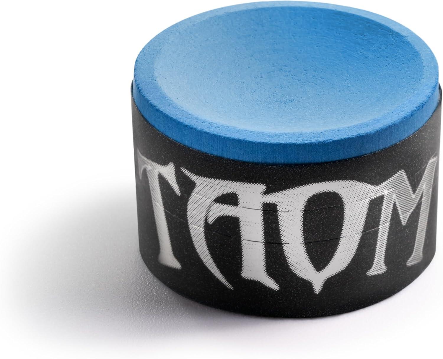 Taom Chalk Snooker Pool V10 Blue Professional 2/7