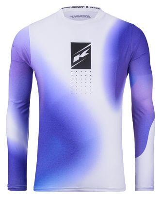 Maglia Manica Lunga Kenny Elite Adulto Bianco/Viola XL