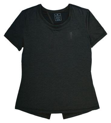 Maglia Maniche Corte Donna Champion Athletic Club Nera