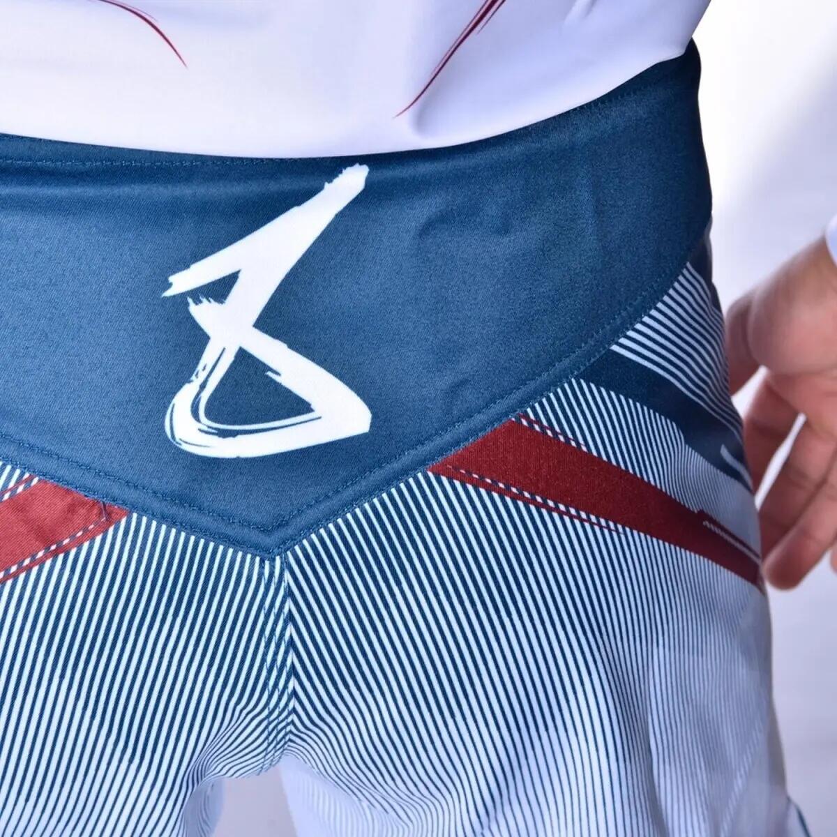 Short da combattimento 8 WEAPONS Shift bianco 95% polyester 3/5