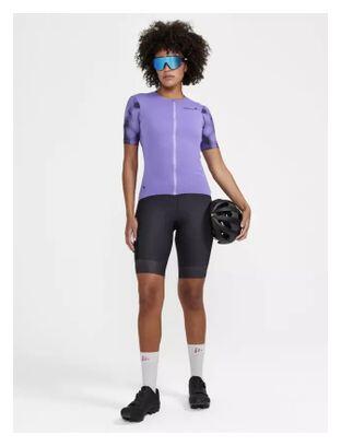 Craft Pro Gravel Violet Camisola de ciclismo de manga curta para mulher 5/6