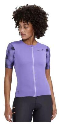 Craft Pro Gravel Violet Maglia da ciclismo a maniche corte da donna