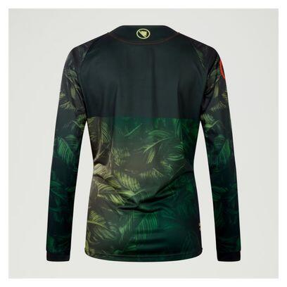 Endura Damen Langarmtrikot Tropical LTD Grün 4/7