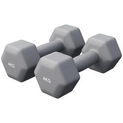 Kit Haltères en Néoprène - Hexagonal Poids Fitness, Dumbbell Set, Antidérapante