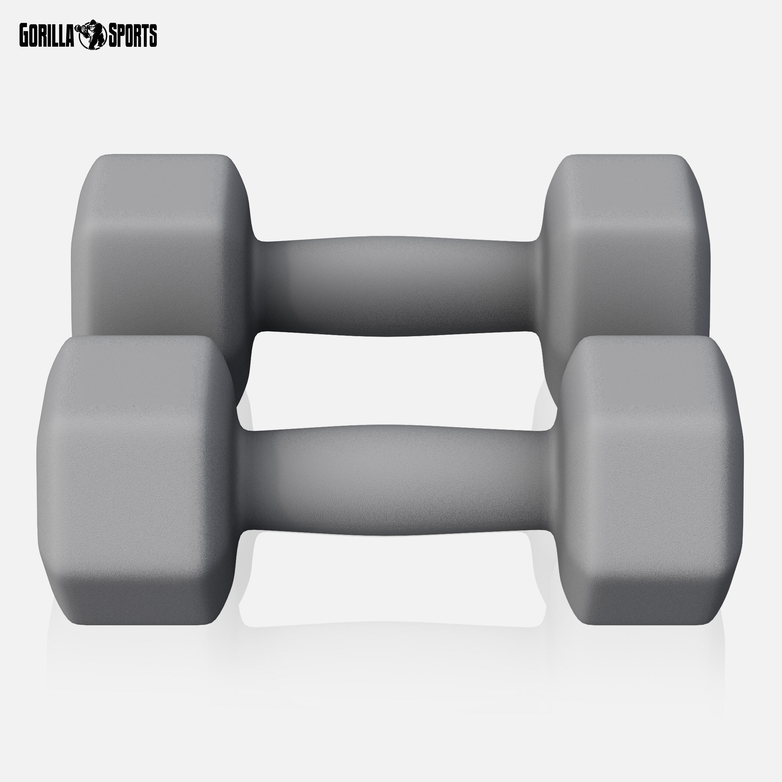 Kit Haltères en Néoprène - Hexagonal Poids Fitness, Dumbbell Set, Antidérapante 4/7