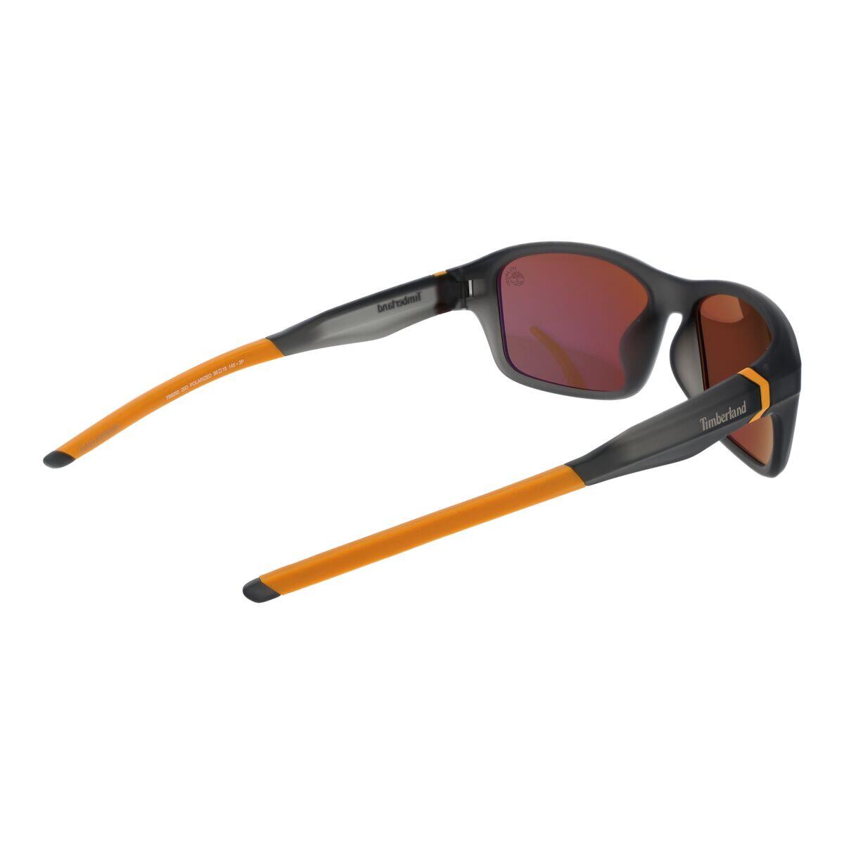 Óculos escuros masculinos Timberland TB9293 5820D Cinzento 3/3