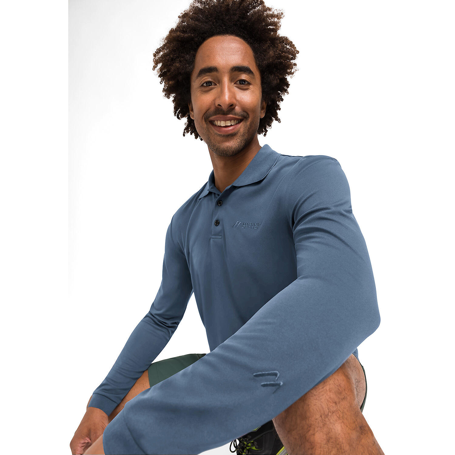 Polo manches longues Maier Sports Ulrich 3/3