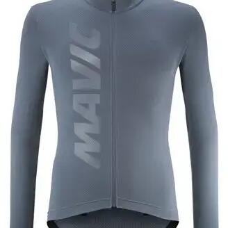 Mavic Aksium Thermo Blue long sleeve jersey