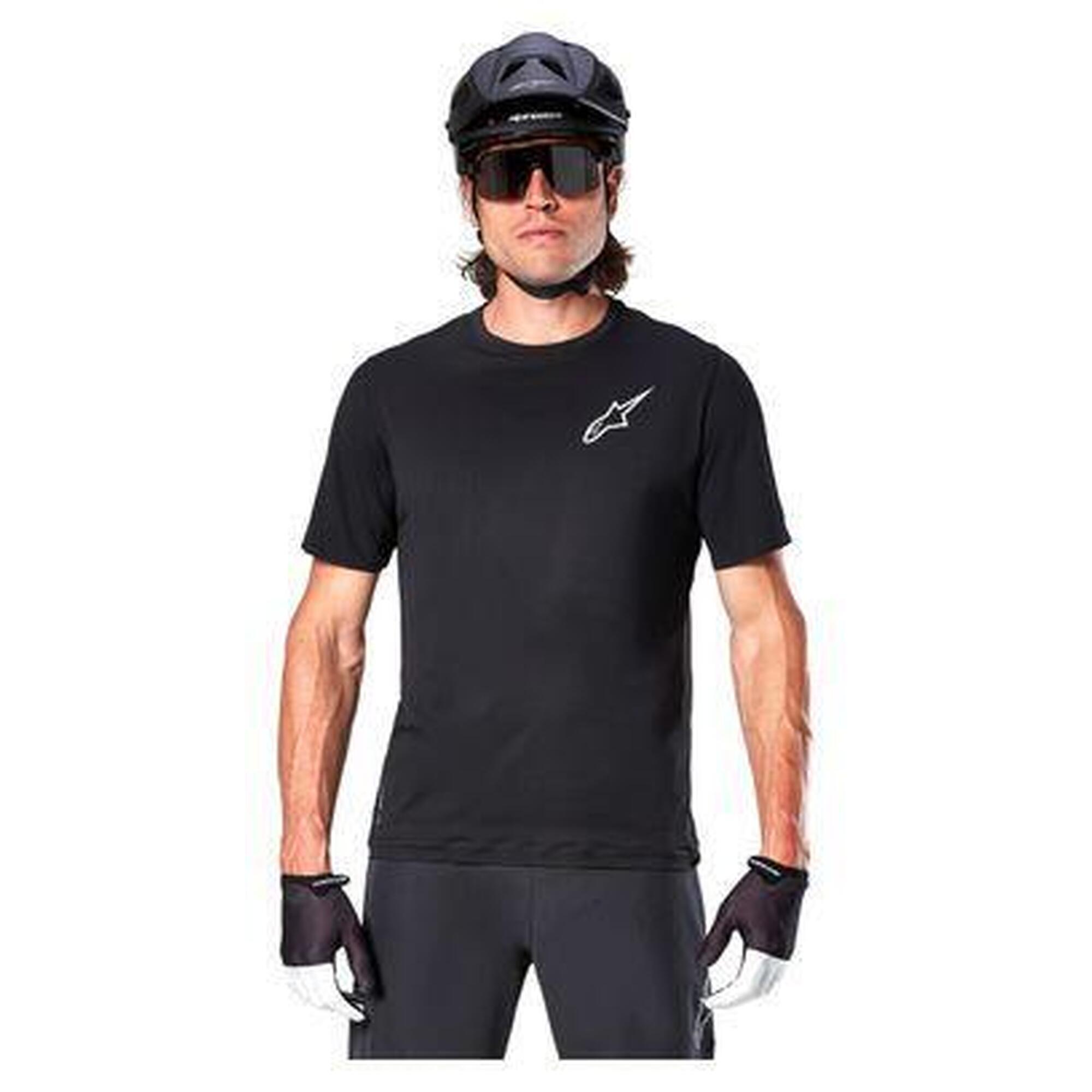 Maillot Manches Courtes Alpinestars A-Aria Astar Noir