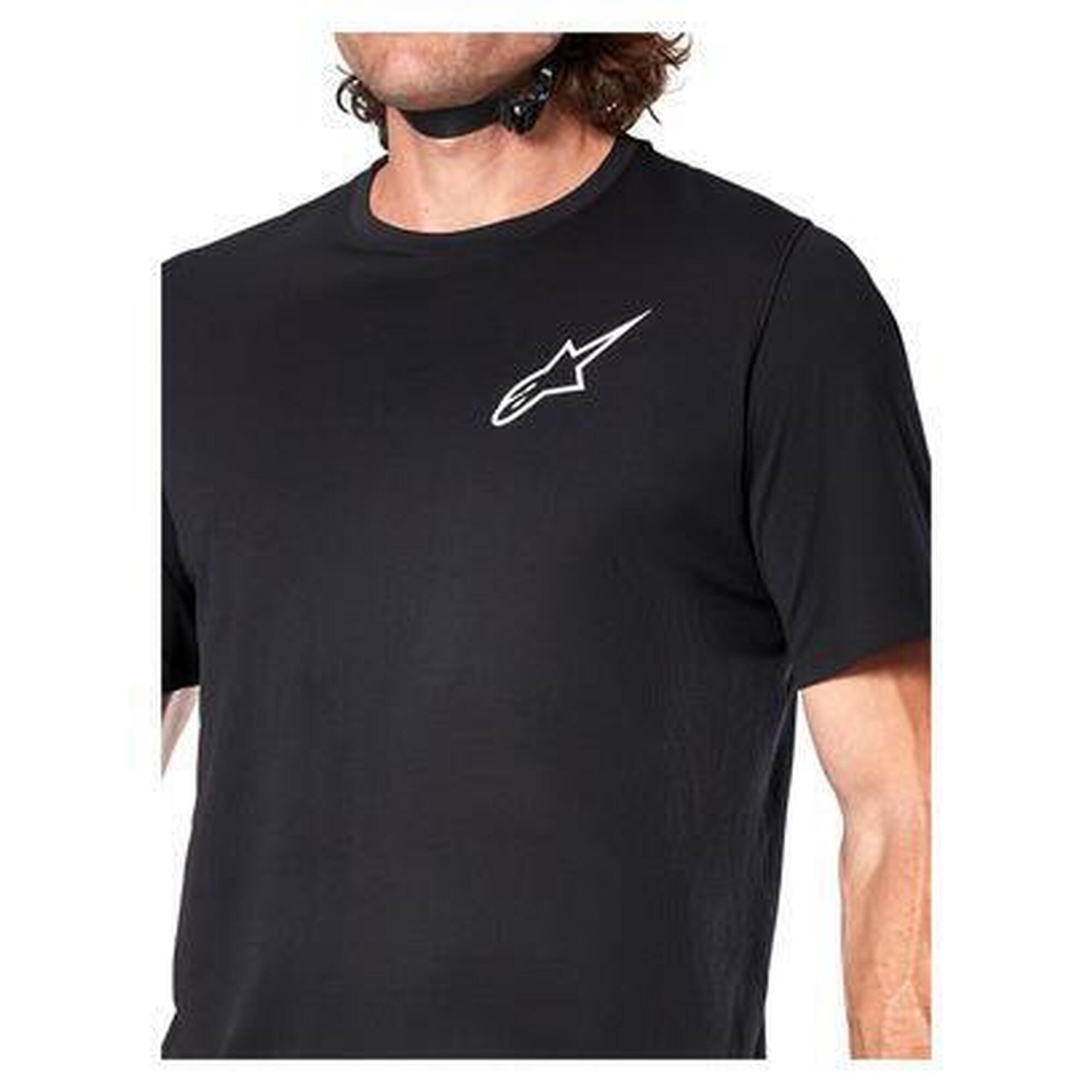 Maillot Manches Courtes Alpinestars A-Aria Astar Noir