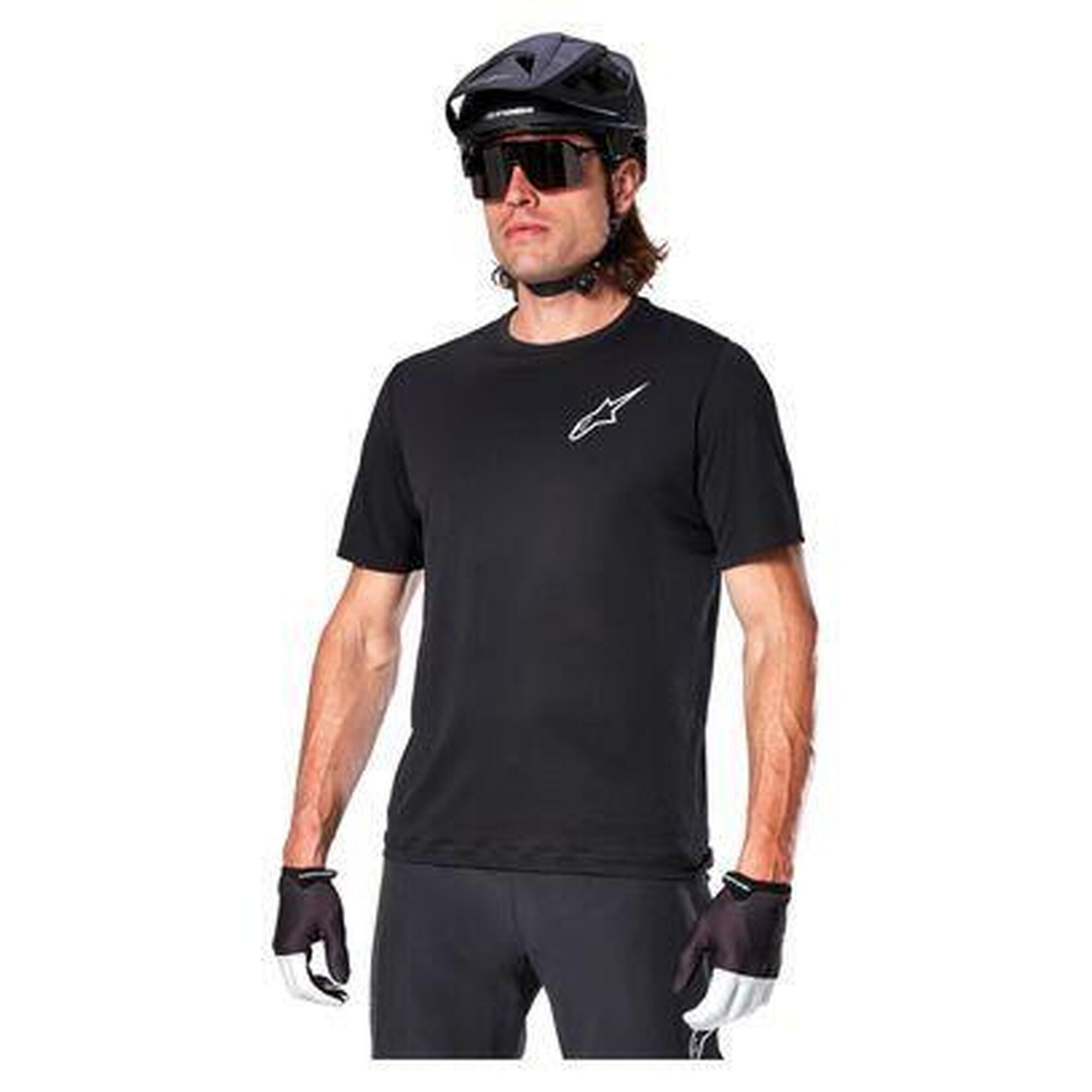 Maillot Manches Courtes Alpinestars A-Aria Astar Noir