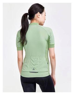 Damen Craft Adv Endur Kurzarmtrikot Grün 2/4
