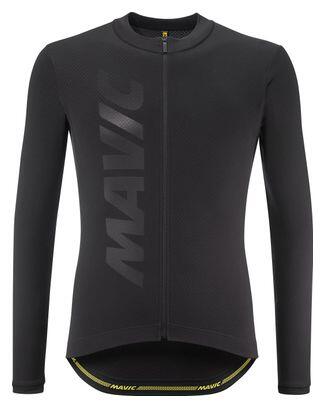 Mavic Aksium Langarmtrikot Schwarz.