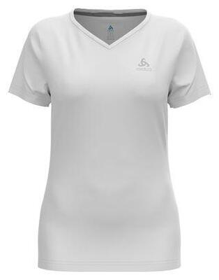 ODLO F-Dry Damen V‑Neck T‑Shirt Weiß