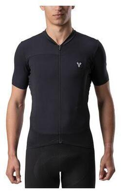 Kurzarm Trikot LeBram Ventoux Schwarz