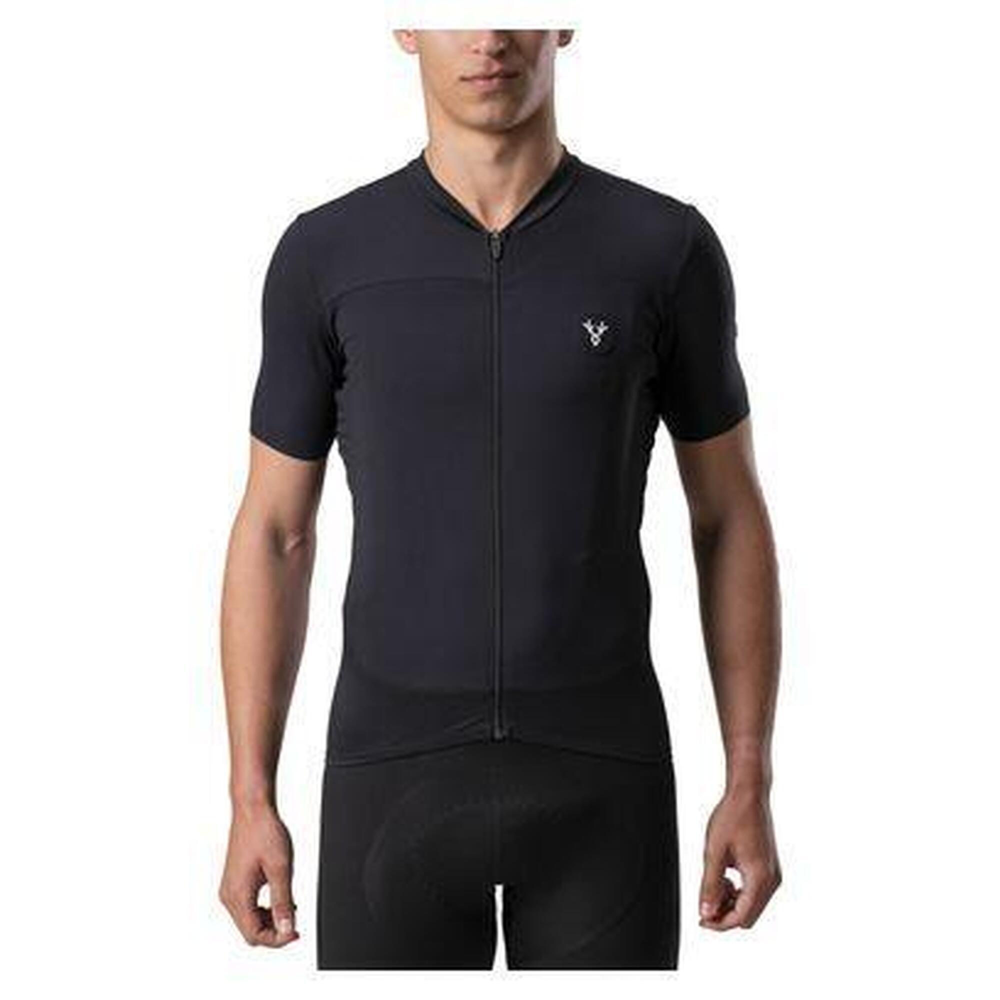 BERGRISAR Heren Fietsshirts Korte Mouwen Fietsen Jersey Lichtgewicht Ademende,8006 blauw,L