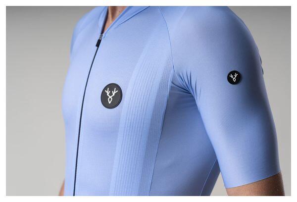 Maillot Manches Courtes LeBram Galibier Bleu Ciel 4/7