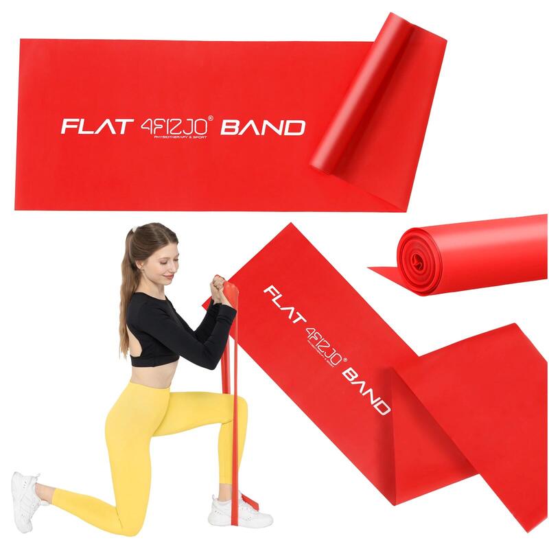 Taśma rehabilitacyjna FLAT BAND 4FIZJO 2 m