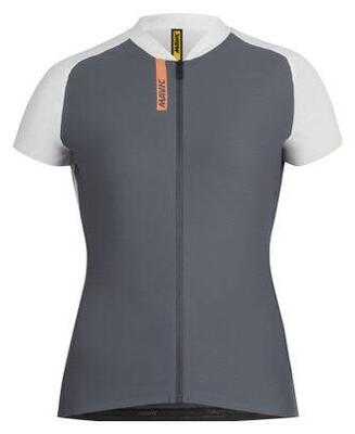 Mavic aksium women's short sleeved jersey light blue