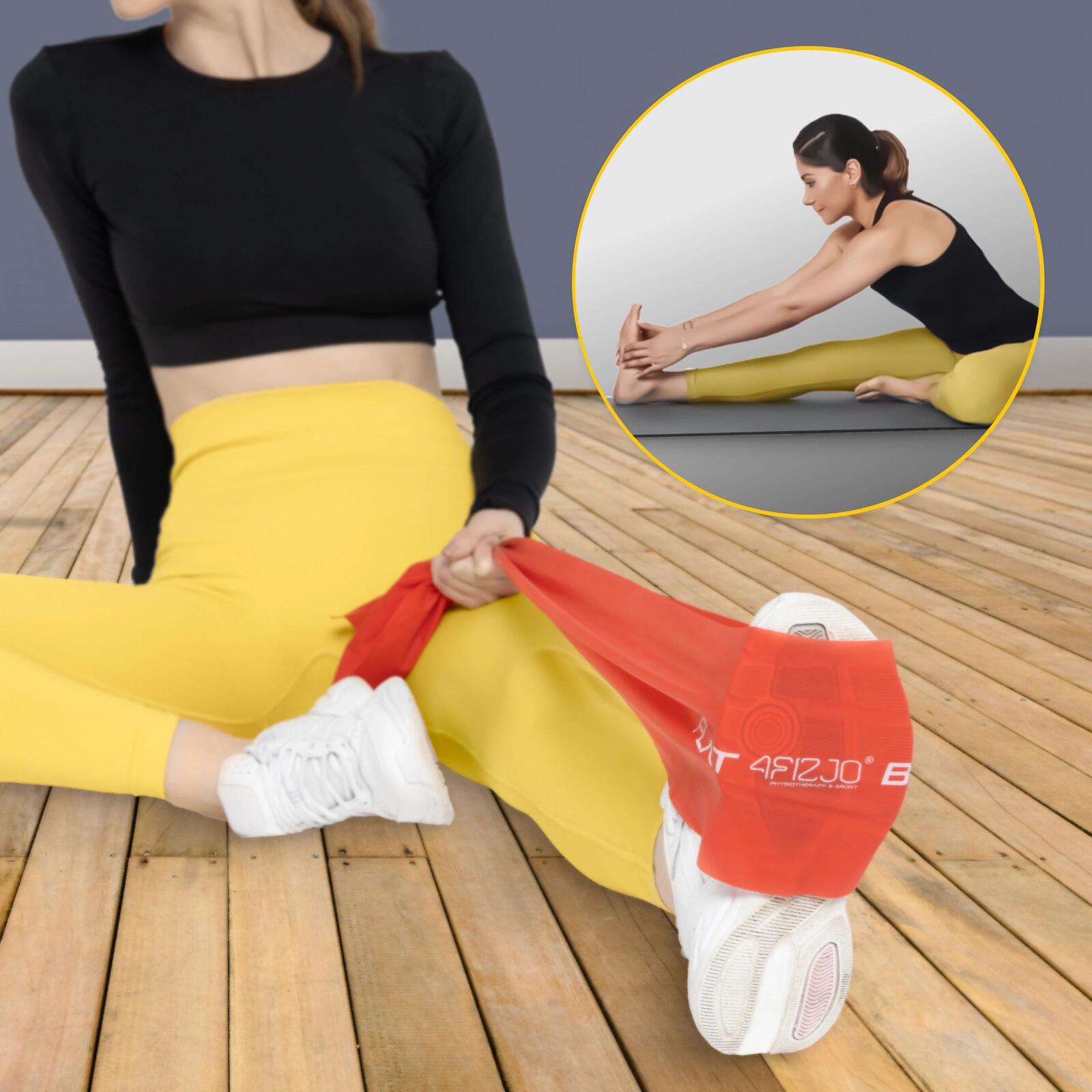 Rehabilitační páska FLAT BAND 4FIZJO 2 m 6/7