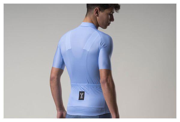 Maillot Manches Courtes LeBram Galibier Bleu Ciel 5/7