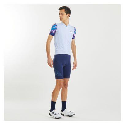 LeBram Ventoux Pétrole Short Sleeves Jersey Sky Blue 7/7
